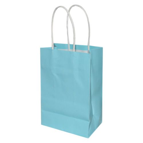 Small Gift Bag Light Blue Gift Bags & Paper Amols' Fiesta Party
